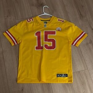 Nike Kids Golden Yellow Jersey with Red Accents